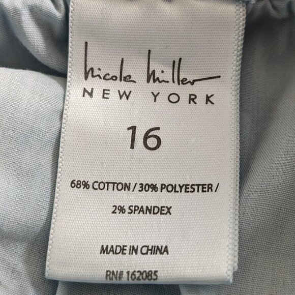 Nicole Miller Jeans Women's 16 New York Soho High-Rise Ankle Slim Distressed - Picture 6 of 16